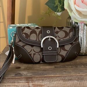 Coach Wristlet Clutch